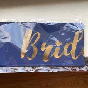 Bachelorette sash